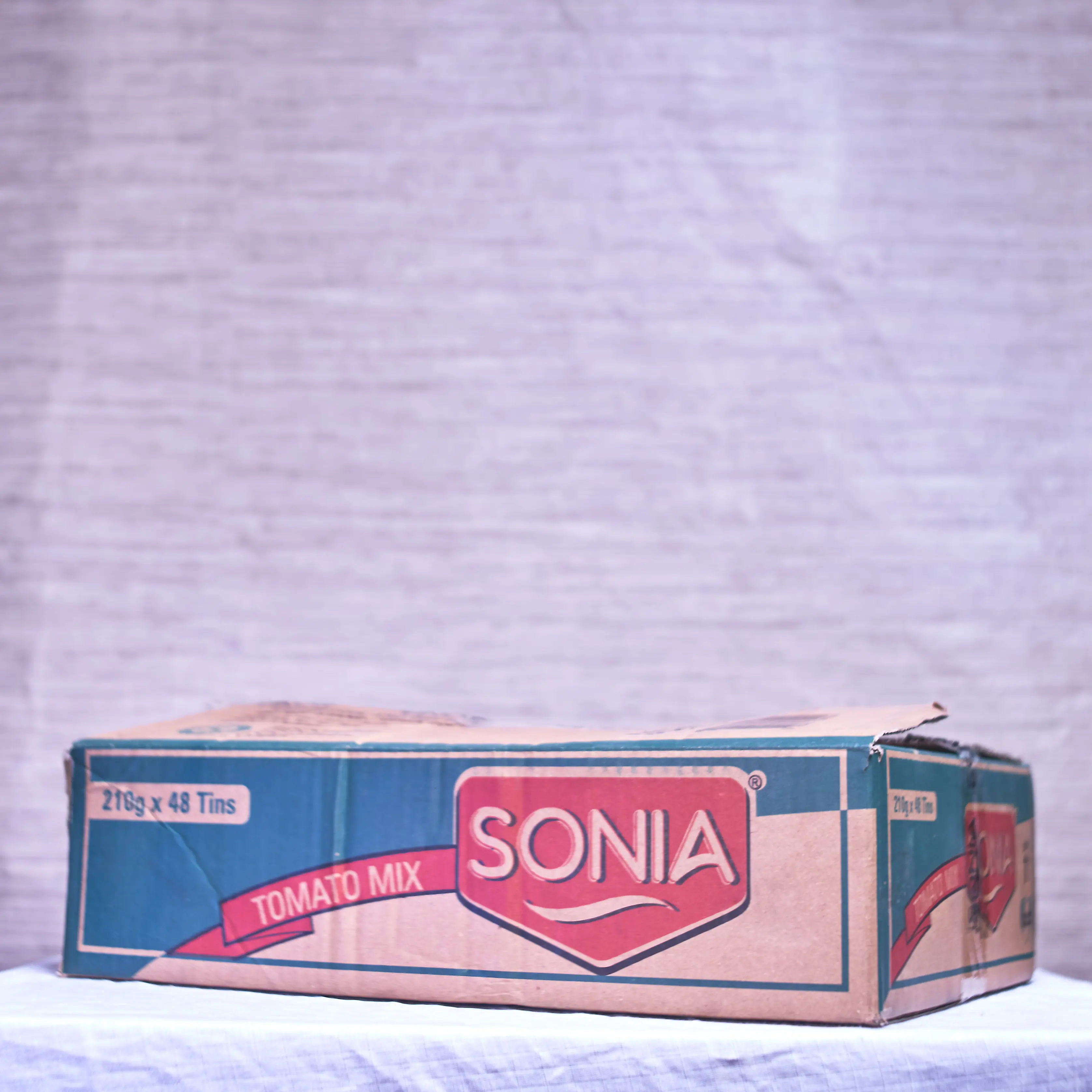 Sonia Tin Tomato mix 210g x 48 (carton)